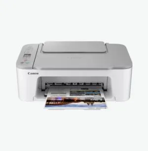 Dispozitiv multifuncțional cu jet de cerneală Canon PIXMA TS3451 All-In-One, alb