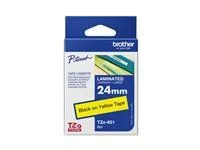 Consumable Brother TZe-651 Tape Black on Yellow, Laminated, 24mm - Eco
