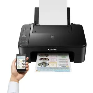Dispozitiv multifuncțional cu jet de cerneală Canon PIXMA TS3355 All-In-One, Negru