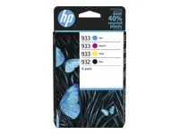 Consumable HP 932 Black / 933 CMY Original Ink Cartridge 4-Pack