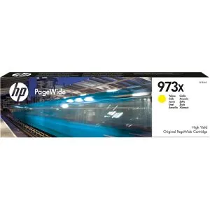 Consumable HP 973X High Yield Yellow Original PageWide Cartridge