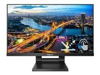 Monitor Philips 222B1TC/00, 21.5" Touch (anti-glare), IPS, WLED, 1920x1080@75Hz, 4ms GTG, 250cd m/2, 1000:1, DCR 50M:1, Adaptive Sync, FlickerFree, Low Blue Mode, 2Wx2 , Tilt, Height Adjust, D-SUB, HDMI, DP, USB hub