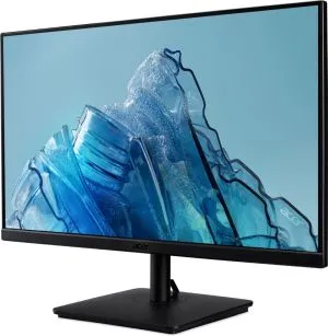 Monitor Acer Vero V247YEbiv, LED IPS ZeroFrame de 23,8 inchi, 100 Hz, 4 ms 100 M:1 ACM 250 nit, VGA, HDMI, FreeSync, TCO Black Acer EcoDisplay, 3 ani