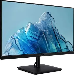 Monitor Acer Vero V247YEbiv, LED IPS ZeroFrame de 23,8 inchi, 100 Hz, 4 ms 100 M:1 ACM 250 nit, VGA, HDMI, FreeSync, TCO Black Acer EcoDisplay, 3 ani