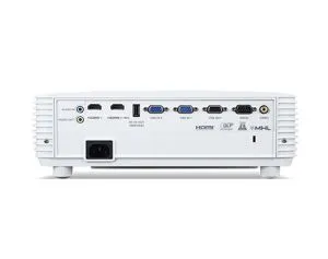 Multimedia projector Acer Projector X1629HK, DLP, WUXGA (1920x1200), 4800 ANSI Lm, 10000:1, 3D, Auto Keystone, 24/7 operation, Low input lag, AC power on, 2xHDMI/MHL, no VGA, RCA, RS232, DC Out (5V/1.5A), Audio in/out, 1x10W, 2.9kg, White