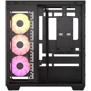 Corsair 3500X ARGB Tempered Glass Mid-Tower, Black, EAN: 0840006686057