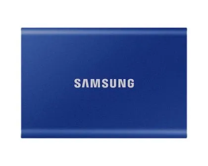 Външен SSD Samsung T7 Indigo Blue, 1000GB