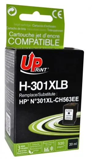 Inkwell UPRINT CH563EE HP, negru