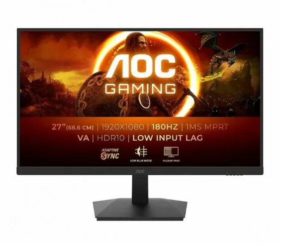 AOC C27G4ZXU 27inch 1920x1080 0.3ms 2xHDMI DP USB Black/Grey