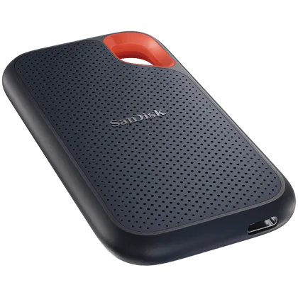 SanDisk Extreme 2TB Portable SSD - up to 1050MB/s Read and 1000MB/s Write Speeds, USB 3.2 Gen 2, 2-meter drop protection and IP55 resistance, EAN: 619659184674