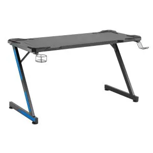 Birou pentru jocuri Nemesis II - Negru/Albastru