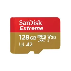 Memory card SANDISK Extreme microSDXC, 128GB