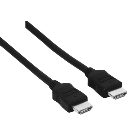 Cablu HAMA 205244, HDMI tată - HDMI tată, 10Gbit/s, 1080p, 5 m, ecranat