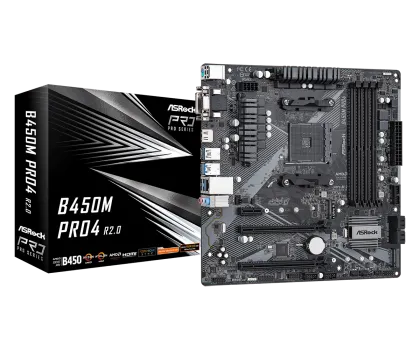 ASROCK B450M PRO4 R2.0 / AM4