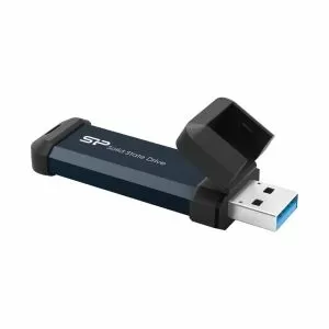 Външен SSD Silicon Power MS60 Blue 250GB, USB-A 3.2 Gen2