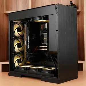 Geometric Future кутия Case EATX - Model 8 Dharma Black/Gold