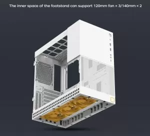 Geometric Future кутия Case EATX - Model 4 Lancelot White