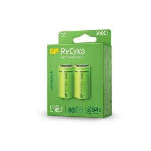 Baterie reîncărcabilă ReCyko, mărime C, LR14, 3000mAh, 1.2V