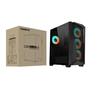 Cutie Gigabyte C301 Black V2, TG, Mid-Tower