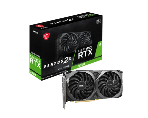 MSI RTX3060 VENTUS 2X 8G OC