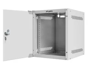 Communication cabinet Lanberg rack cabinet 10” wall-mount 6U / 280x310 for self-assembly (flat pack), gray
