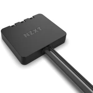 Set ventilatoare NZXT F120 RGB Black 3 piese si controler NZXT RGB