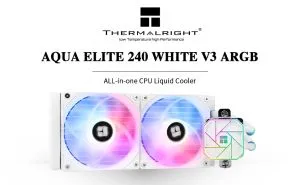 Thermalright Water Cooling Aqua Elite 240 White A-RGB V3 - LGA1851/LGA1700/AM5