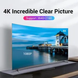 Cablu Vention Kabel - Display Port v1.2 DP M / M Negru 4K 5M - HACBJ