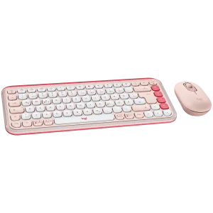 Logitech Pop Icon Combo Set - Rose - US INT'L - BT - N/A - INTNL-973