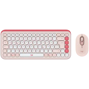 Logitech Pop Icon Combo Set - Rose - US INT'L - BT - N/A - INTNL-973