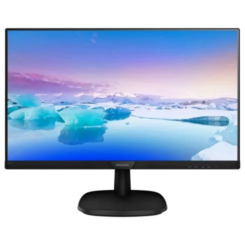 Monitor, Philips 273V7QDSB, 27" IPS WLED, 1920x1080@75Hz, 4ms GtG, 250cd m/2, 1000:1, DCR 10M:1, FlickerFree, Low Blue Mode, Tilt, D-SUB, DVI, HDMI