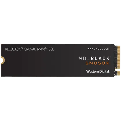 WD Black 2TB SN850X NVMe SSD extrem de rapid PCIe Gen4 x4 M.2 intern ambalat unic