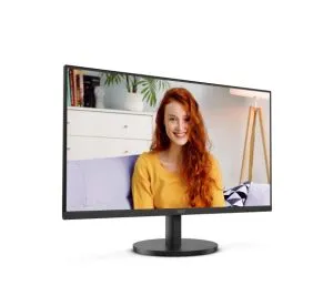 Monitor AOC U27B3M, 27" VA WLED, 3840x2160@60Hz, 4ms GtG, 300cd m/2, 3500:1, 20M:1 DCR, Adaptive Sync, Flicker Free, Low Blue Light, 2Wx2, Tilt, 2xHDMI, DP
