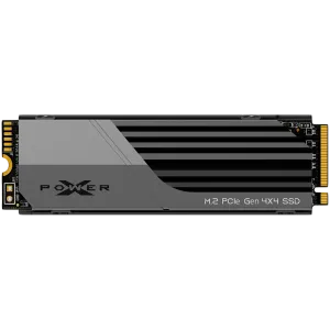 Silicon Power XS70 2TB SSD PCIe Gen 4x4 PCIe Gen4x4 & NVMe 1.4, DRAM Cache, 3DNAND, Heatsink (10.8mm), PS5 Comp. 7300/6800MB/s