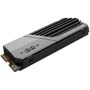 Silicon Power XS70 2TB SSD PCIe Gen 4x4 PCIe Gen4x4 & NVMe 1.4, DRAM Cache, 3DNAND, Heatsink (10.8mm), PS5 Comp. 7300/6800MB/s