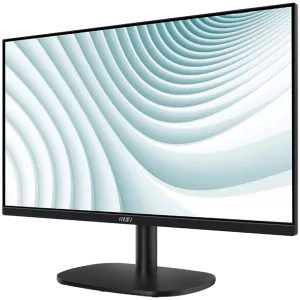 MSI PRO MP245V Professional Business Monitor, 23.8" 100Hz, FHD (1920x1080) 16:9, VA Anti-glare, 1ms/4ms, 300nits, 4000:1, 178°/178°, Adaptive-Sync, Adjustable Stand, 1x D-Sub(VGA), 1x HDMI, 3Y Warranty