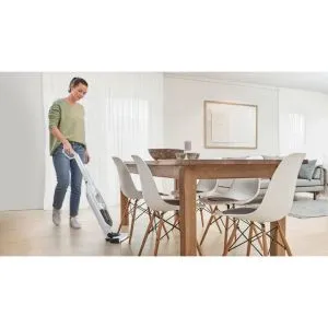 Прахосмукачка Bosch BCH3P2301, Cordless Handstick Vacuum cleaner 2 in 1 Flexxo Gen2, Serie 4, 2 Ah, 23V, 81 dB(A), AllFloor Power Brush with LED, White
