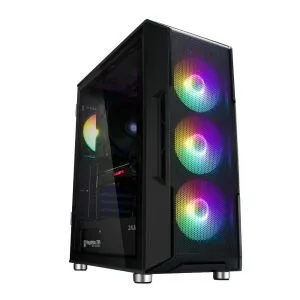 Zalman кутия Case ATX - I3 NEO Black - RGB, Mesh