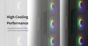 Zalman кутия Case ATX - I3 NEO Black - RGB, Mesh