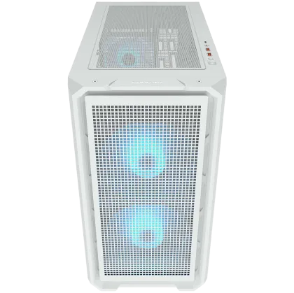 COUGAR MX600 Mini RGB PC Case, Mini Tower, White