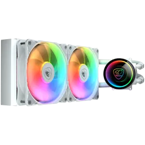 COUGAR POSEIDON ELITE ARGB 240 White AiO Liquid Watercooling
