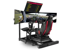 Next Level Racing Elite Freestanding Overhead / Quad Monitor Stand Add On Carbon Grey