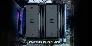 Zalman охладител CPU Cooler CNPS14X DUO Black - Dual-Tower - LGA1851/AM5