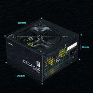Zalman захранване PSU DecaMax 500W 80+ ZM500-LX3