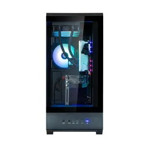 Zalman кутия Case ATX - P50 DS Black - Digital Display, Addressable RGB