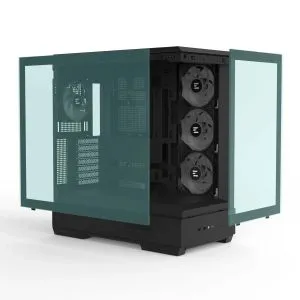 Zalman кутия Case ATX - P50 DS Black - Digital Display, Addressable RGB
