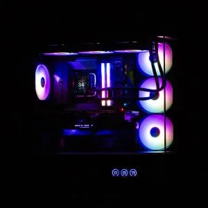 Zalman кутия Case ATX - P50 DS Black - Digital Display, Addressable RGB