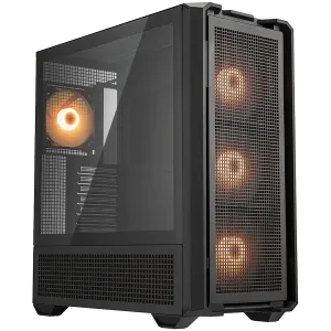 COUGAR MX600 PC Case, Mid Tower, Black