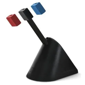FragON - Tower Mouse Bungee with 3 Colorful clips - Black