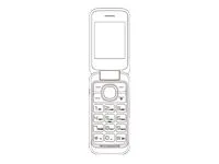 TCL onetouch 5023 4MB RAM 4MB ROM Dual Sim Feature phone Volcano Black